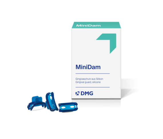 Soporte de silicona con envase