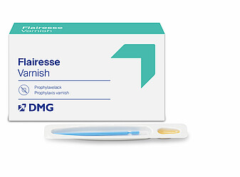 Flairesse Varnish | Prophylaxis varnish | Desensitising and invisible Packaging with brush and varnish