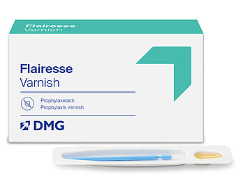 Flairesse Varnish | Vernis de prophylaxie | Désensibilisant et invisible Conditionnement avec brosse et vernis