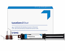 LuxaCore Z Dual | Core build-up and root post cementation | Durable and stable Packaging, dispenser and tips