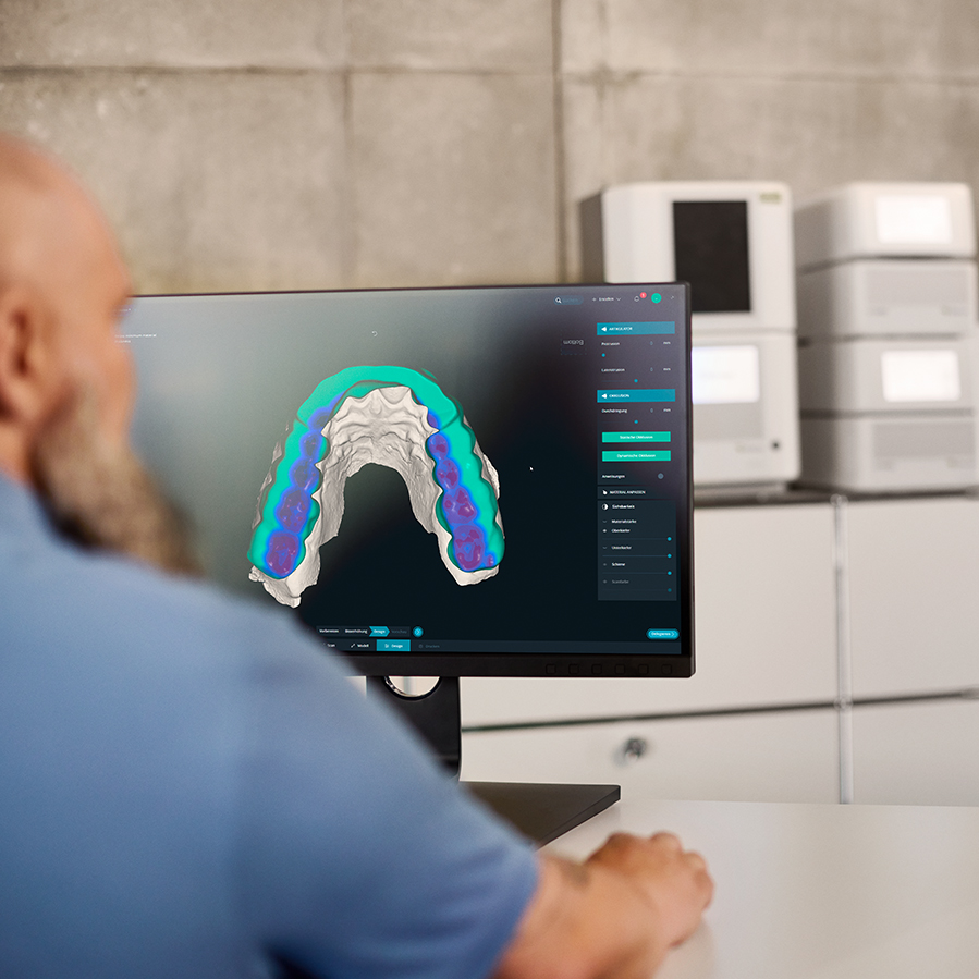 DentaMile bite splint workflow DentaMile connect